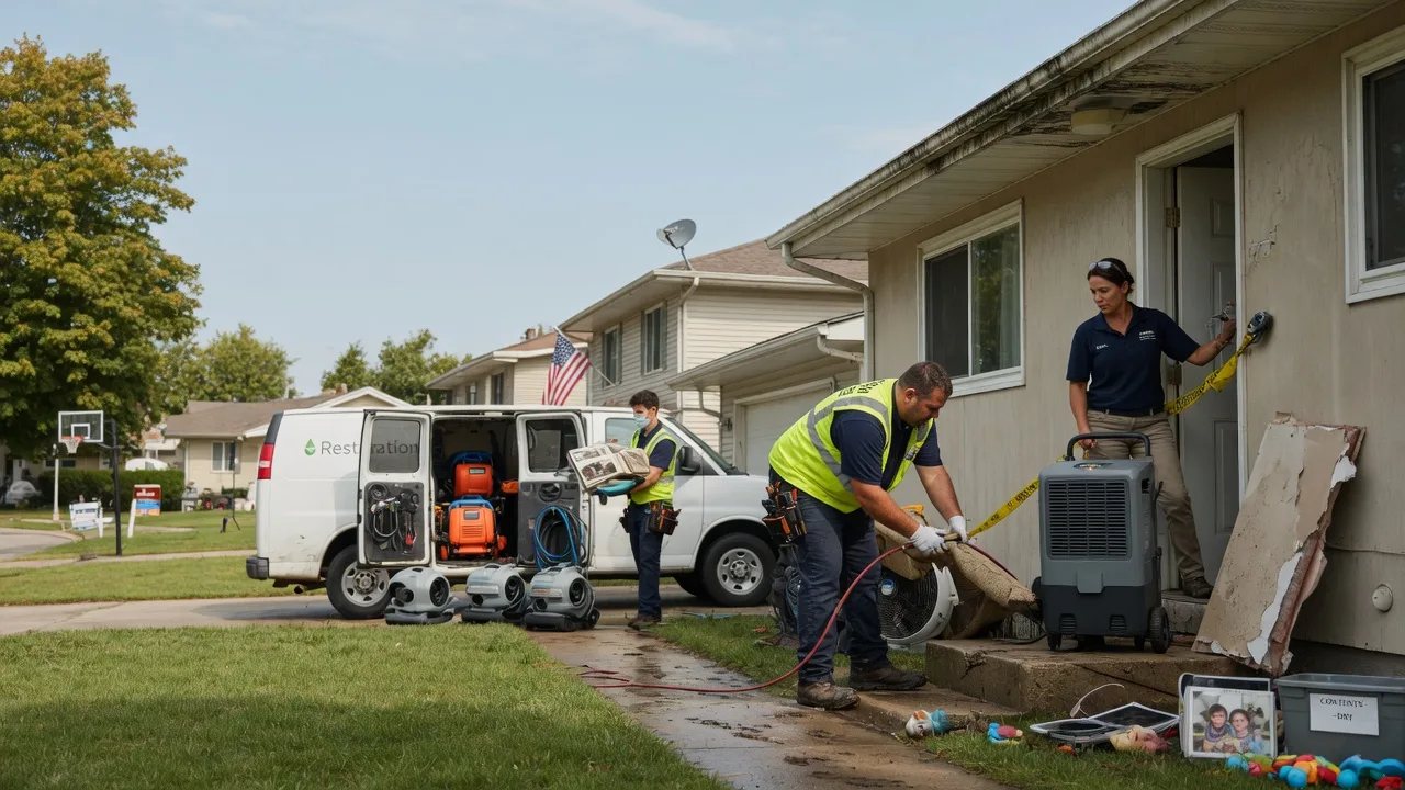 Water Damage Restoration in Montville, OH near me